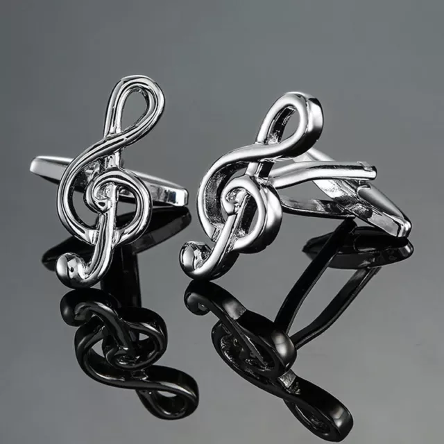 PAIR Mens Musical Instrument Series Cufflinks Cuff Links Suit Accessories Gifts 3