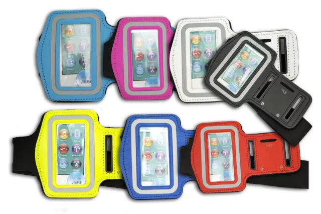 King of Flash New iPod Nano 7th Generation Premium Water Resistant Armband Case