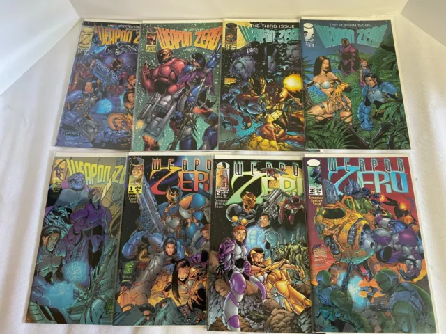 Image Comics Weapon Zero Lot Issue #T-4 thru #3