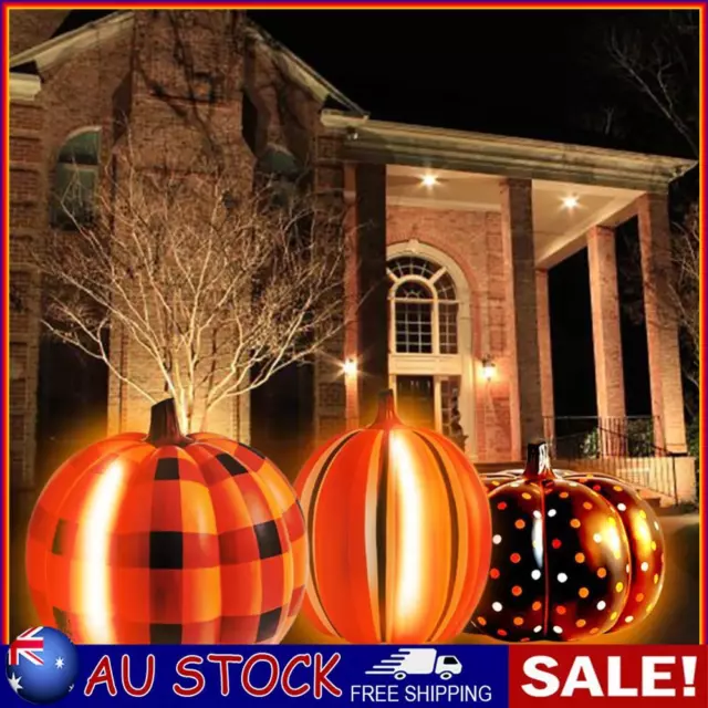 Halloween Pumpkin Inflatable Light with LED Light for Indoor Outdoor Yard Decor