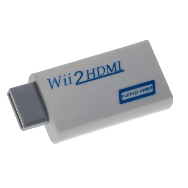 Adaptador Nintendo Wii a HDMI para Nintendo Wii consola blanco