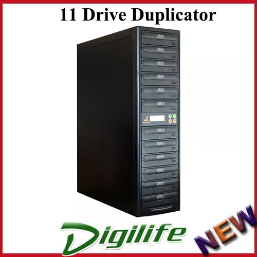 Evocept CopyBlast Ultimate DVD/CD 11 Drive Duplicator Copier Tower