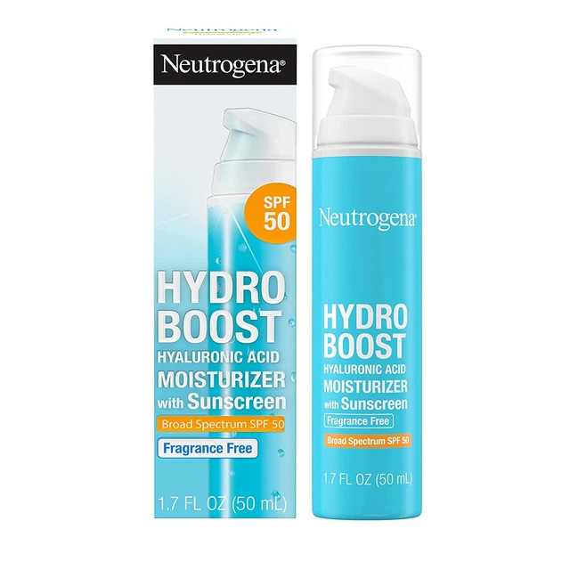 Neutrogena Hydro Boost Hyaluronic Acid Facial Moisturizer with Broad Spectrum SP
