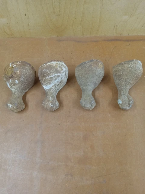 Antique Cast Iron Bath Tub Feet Ball Claw Foot Bathtub Feet Set Of 4