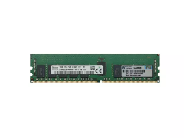 HMA82GR7MFR4N-UH - SK Hynix 16 GB DDR4-2400 RDIMM PC4-19200T-R 1Rx4 Server RAM