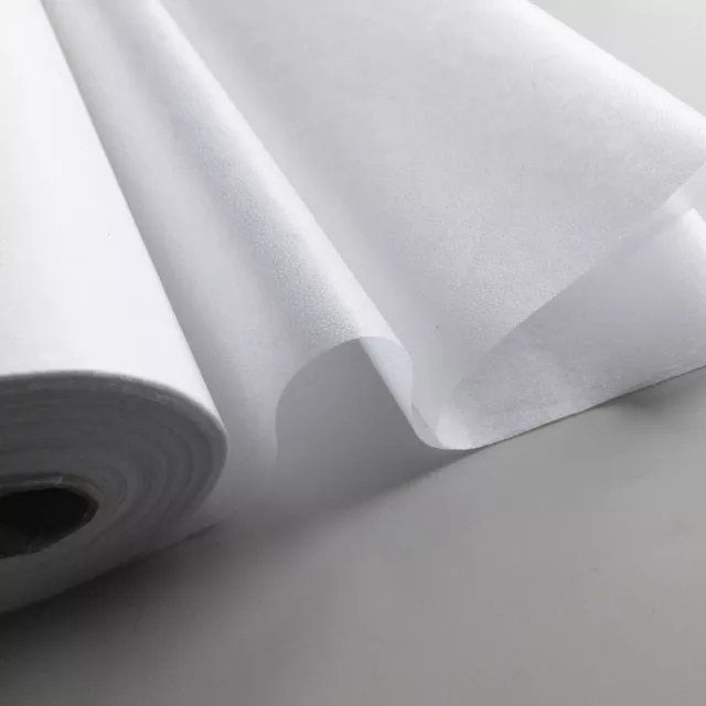 Buckram Double Sided Fusible Iron-on Fabric Stabiliser Sold by Vary Length  