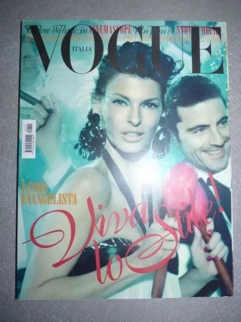 Magazine mode fashion VOGUE ITALIA #741 maggio 2012 Linda Evangelista