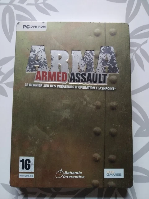 Pack Arma Armed Assault + Extension Queen's Gambit - PC Français, Steelbook, Bon état