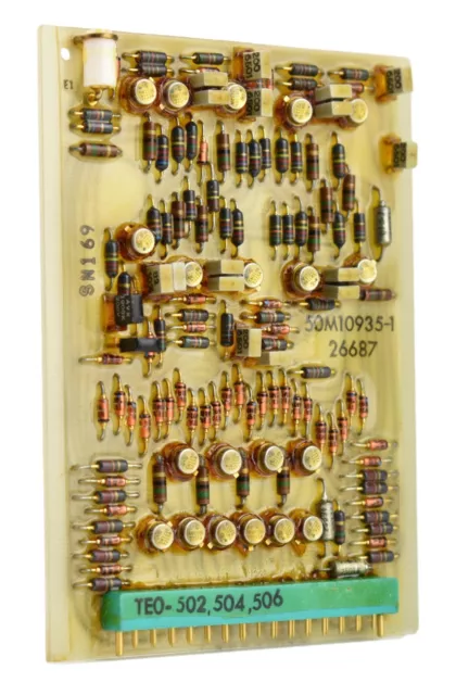 NASA Apollo Saturn Skylab Flight Hardware Telemetry Comm Sub-Mux Component Board