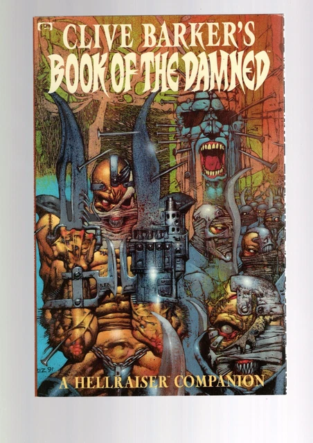 Clive Barkers  - Book Of The Damned - Hellraiser Companion  - Epic Comics