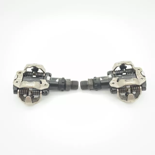 Shimano PD-M520 SPD Clipless Silber XC Fahrradpedale 9/16"" Achse Mountainbike