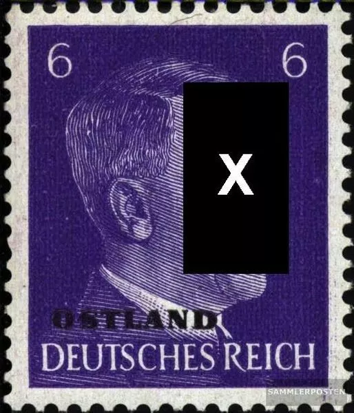 Ostland (Dt.Bes.2.WK.) 5 postfrisch 1941 Aufdruckausgabe