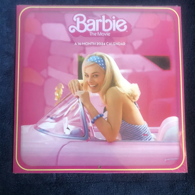 TRENDS INTERNATIONAL BARBIE The Movie 2024 12 x 12 Wall Calendar w 15