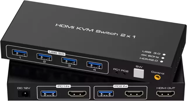 Euscmaic HDMI switch KVM Extender switch