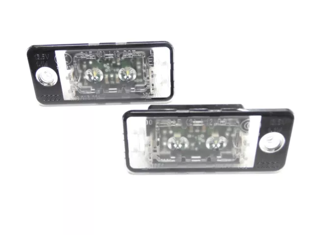 Original Audi A4 8E B6 B7 / A6 4F LED Kennzeichenbeleuchtung Kennzeichenleuchten