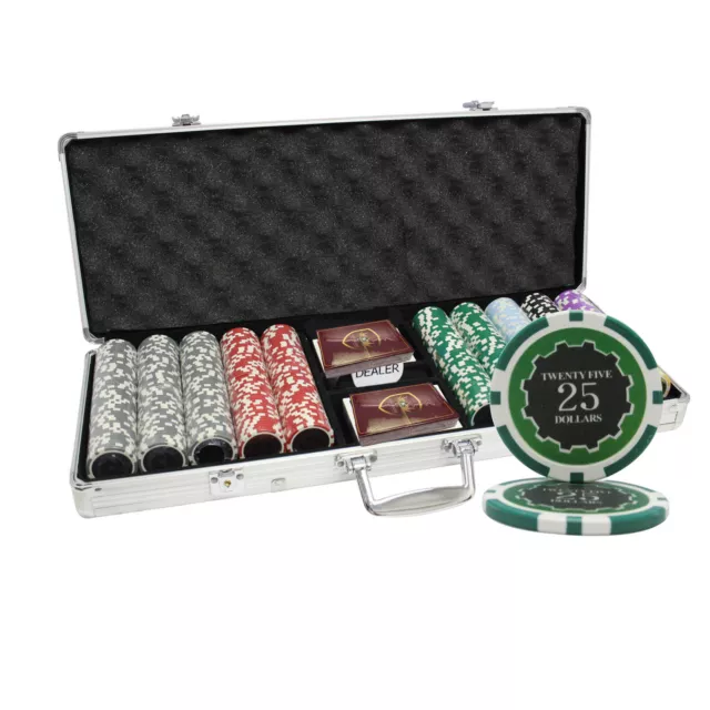 Mrc Poker 500Pcs 14G Eclipse Poker Chips Set