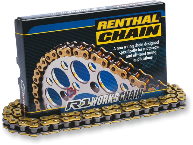 RENTHAL C128 CHAIN 120 Link Ktm 200 Exc 2001 EUR 125,86 - PicClick FR