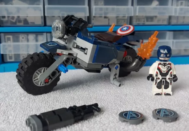 Lego 76123 Marvel Avengers Endgame Captain America Outriders Attack 2