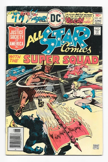 ALL STAR COMICS #60 (DC 1976) Vintage Classic! WALLY WOOD! Power Girl! NICE!