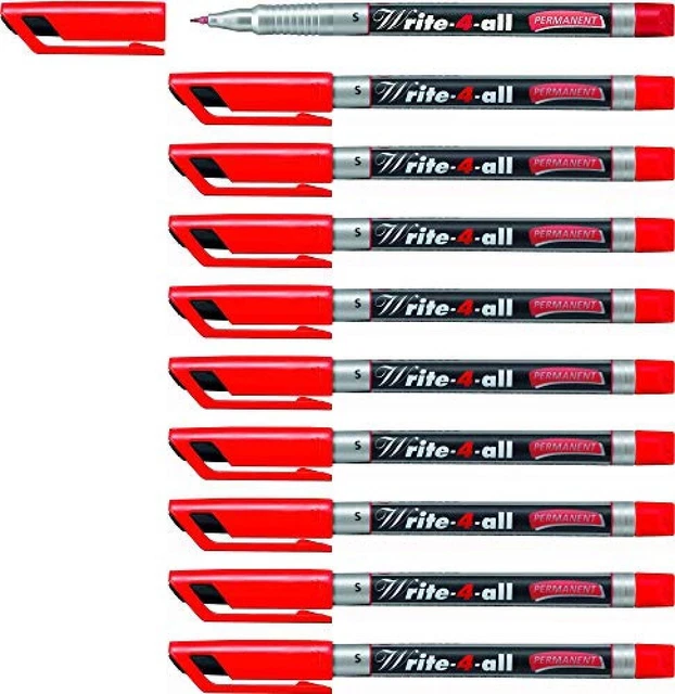 Marcatore - STABILO Write-4-all - Tratto Superfine (0,4 mm) - Confezione da 10 -