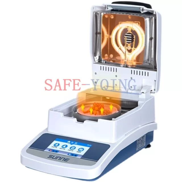 Rapid Halogen Moisture Meter Analyzer Grain Tea Plastic Granule 50g
