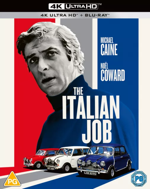 The Italian Job (1969) 55th Anniversary Co (4K UHD Blu-ray) (PRESALE 2024-06-03)