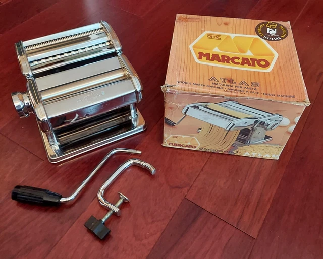 Marcato Atlas 150 Pasta/Noodle Maker Machine Made In Italy