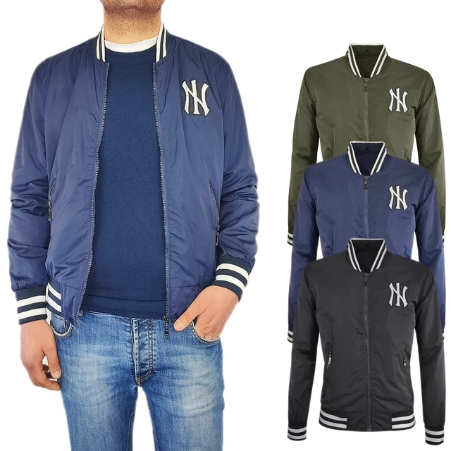 Giubbotto Uomo Giovanile Giacca Leggera Giubbino Ragazzo Bomber Casual VEQUE