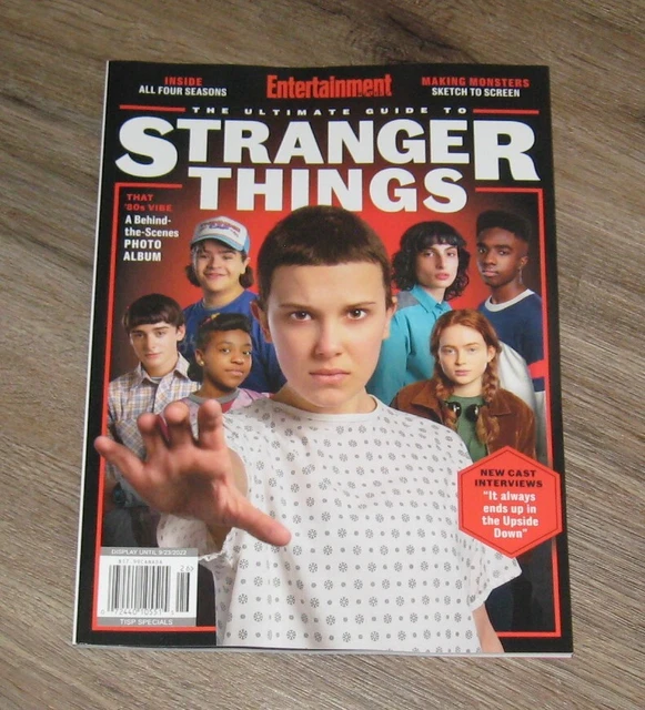Magazine Stranger ENTERTAINMENT WEEKLY 2022 magazine Stranger Things SADIE SINK Winona ...