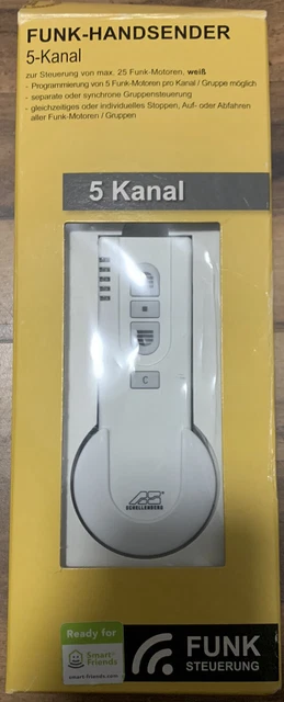 Schellenberg 20016 Smart Home Radio Emisor Manual 5-Kanal Producto Nuevo (61)