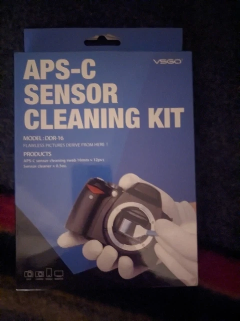 VSGO DDR-16 APS-C Camera Sensor Cleaning Kit 16mm Dust Clean Swab Sensor Liquid