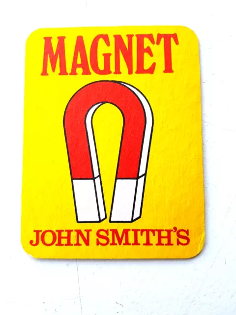 Vintage JOHN SMITH'S - Magnet ...  Cat No'59 Beer mat / Coaster