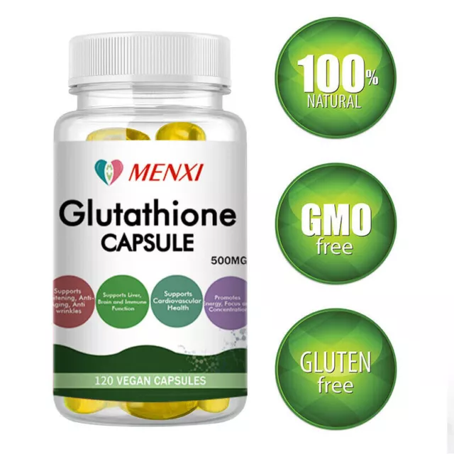 GLUTATHIONE Collagen Antioxidant Anti-aging Skin Whitening Vitamin C Capsules