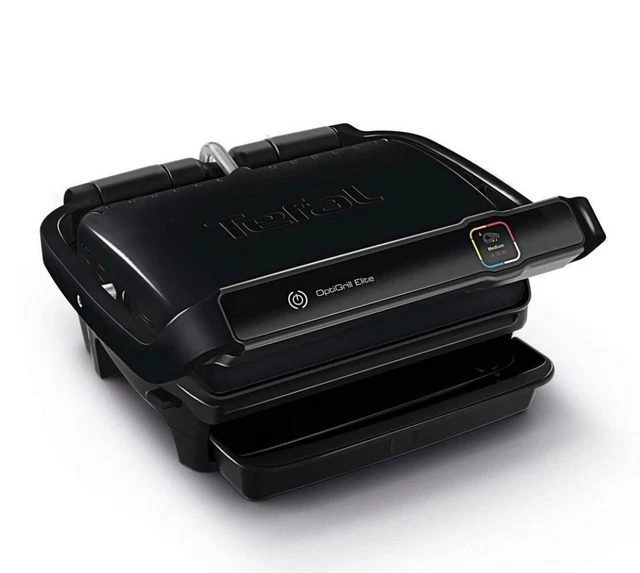 Tefal Optigrill Elite in schwarz GC7508 Kontaktgrill Tischgrill 