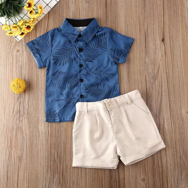 2 pz T-shirt vestiti bambini bambini bambini bambini top + pantaloni corti abiti 1-6 anni