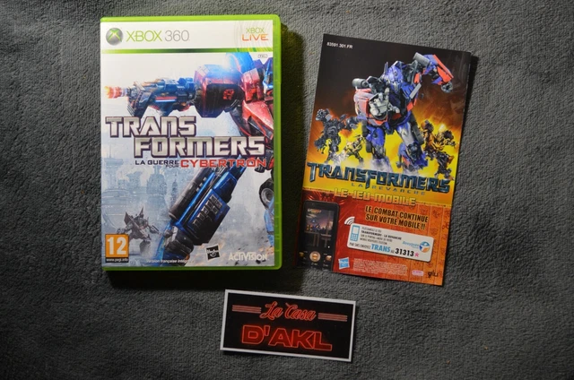 Transformers La Guerre pour Cybertron sans notice sur XBOX 360 FR TTBE