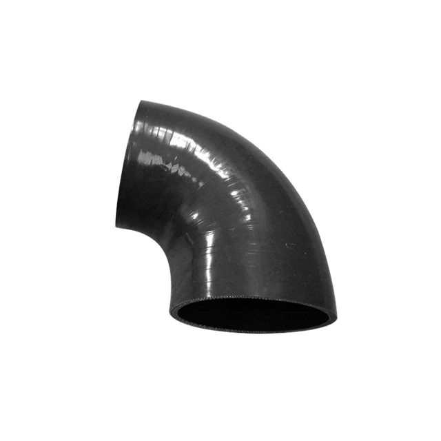 Silicone Reducer Hose 3" To 3.5" 90 Degree Elbow - 3-Ply Black, For Turbo/ Intercooler/Intake Seats For Mazda 3 - Foto 5