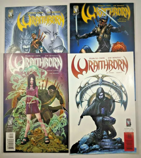 Wraithborn #1 3 5 6 Wildstorm 4 Comic Issue Set High Grade 2006 VF/NM