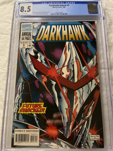 Darkhawk Annual #3 (1994) CGC 8.5; Hard to Find Final Annual of Original Run