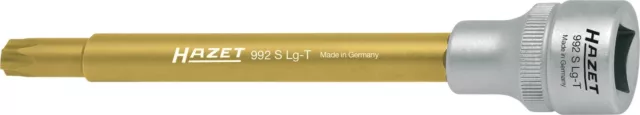 HAZET Schraubendreher-Steckschlüsseleinsatz Nuss 992SLG TORX® extralang AUSWAHL