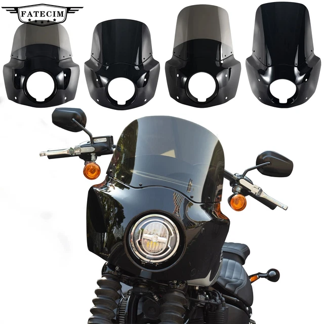 Garde-boue Inférieur Avant Pour Harley Dyna 2006-2017 - Noir ABS, Protection Boue Et éclaboussures