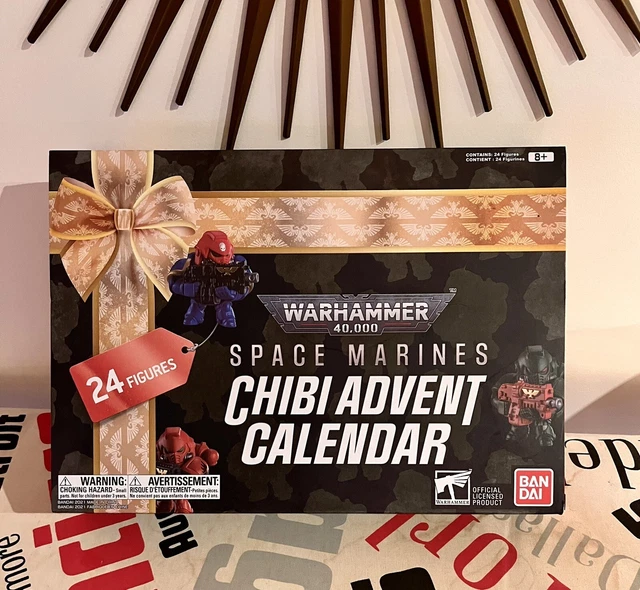 WARHAMMER 40K CHIBI 24 Space Marines Bandai Advent Calendar EUR 150,00