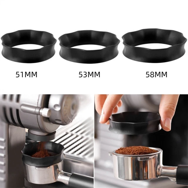 Anello Dosatore Magnetico 51 Mm Per Caffè – Imbuto In Alluminio Anti-sporco