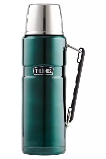 Thermos STAINLESS STEEL VACUUM Insulated King Beverage Bottle 1.2 L Litre 40 oz 2