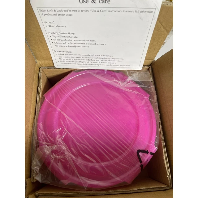 NEW LOCKNLOCK LOCK & Lock 5piece Nestable Variety Bowl Storage Set