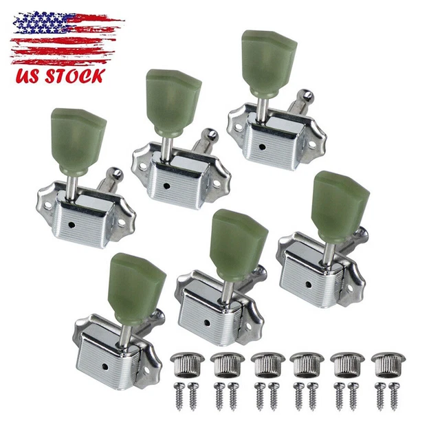 3R3L Guitar Tuning Pegs String Tuner Green Machine Head for LP SG Les Paul