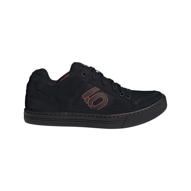 Flat-Pedal-Schuhe Five Ten Freerider MTB-Schuh - Schwarz/Rot 10-