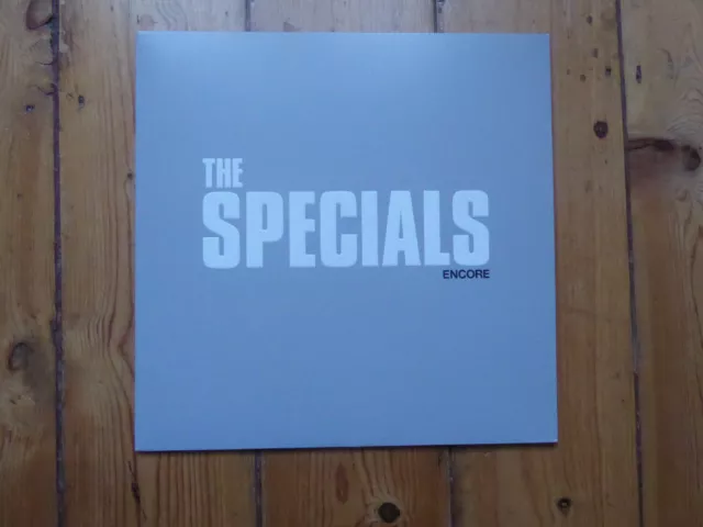 The Specials white vinyl Encore LP with booklet
