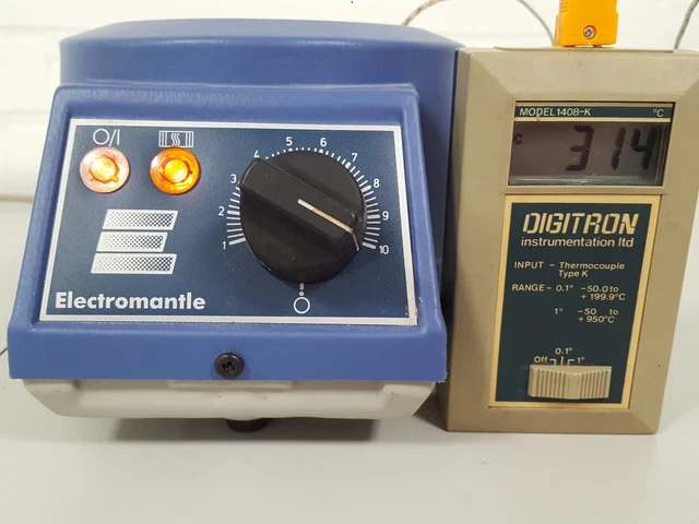 Electrothermal EM0250/CE 250mL Heating Mantle Lab 300C