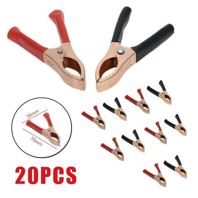 2-teiliges Reparaturset Für Autobatterie-Pole - 16/18mm, Eisen, Plus/Minus